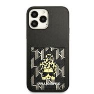 Karl Lagerfeld Karlimals Cardslot case for iPhone 13 Pro Max - black, Karl Lagerfeld
