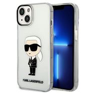Karl Lagerfeld Ikonik Karl case for iPhone 14 Plus - transparent, Karl Lagerfeld