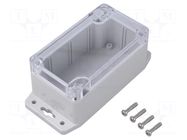 Enclosure: multipurpose; X: 65mm; Y: 115mm; Z: 55mm; polycarbonate GAINTA