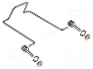 Spring lock set for connectors; IEC 60320; 4721,4735,6600 SCHURTER