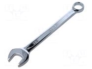 Wrench; combination spanner; 27mm; Chrom-vanadium steel; L: 310mm NEO TOOLS