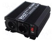 Converter: DC/AC; Uout: 225÷235VAC; 21÷31VDC; 222x165x69mm; 800W VOLT POLSKA