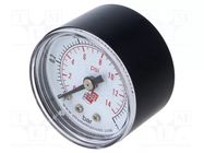 Manometer; 0÷1bar; non-aggressive liquids,inert gases; 40mm PNEUMAT