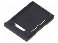 Tray for card connector ATTEND