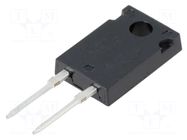 Resistor: thick film; THT; TO220; 100mΩ; 30W; ±5%; 500V; -55÷155°C VISHAY