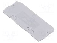 End plate; grey; PT; 2.2mm PHOENIX CONTACT