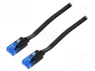 Patch cord; U/UTP; Cat: 6a; RJ45 plug,both sides; stranded; Cu; 2m GOOBAY