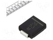 Diode: Schottky rectifying; SMC; SMD; 60V; 3A; 13 inch reel VISHAY