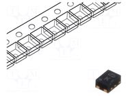 Transistor: P-MOSFET; TrenchFET®; unipolar; -30V; -0.5A; Idm: -1A VISHAY