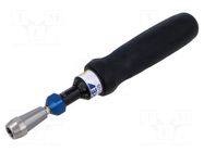 Screwdriver: torque; 159mm; Holder: hexagonal; 1/4"; QSN GEDORE
