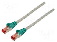 Patch cord; S/FTP; Cat: 6; RJ45 plug,both sides; stranded; Cu; 5m GOOBAY