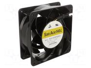 Fan: DC; axial; 24VDC; 140x140x51mm; 540m3/h; 69dBA; ball; 7500rpm SANYO DENKI