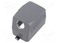 Enclosure for connectors: HDC; size H-B 10; for cable; for latch LAPP