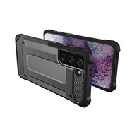 Hybrid Armor case for Samsung Galaxy S23 Ultra armored hybrid cover black, Hurtel