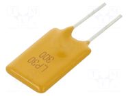 Fuse: PTC polymer; 3A; Imax: 40A; THT; Iswitch.max: 15A WAYON