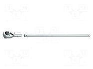 Rattle; rattle,socket spanner; 1"; bidirectional,with switch GEDORE