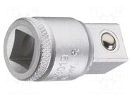 Reduction; socket spanner; square; 1/2"; 3/8"; Plating: chromium GEDORE