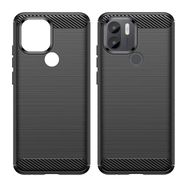 Carbon Case case for Xiaomi Redmi A1+ flexible silicone carbon cover black, Hurtel