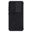 Nillkin Qin Leather Pro Case Case for Samsung Galaxy S23+ Cover with Flip Camera Protector Black, Nillkin