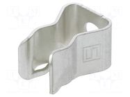 Fuse clips; M5 screw; 10.3x38mm; 32A; Plating: tinned; 1500VAC SCHURTER