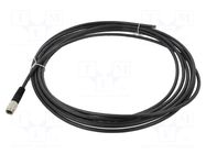 Cable: for sensors/automation; PIN: 3; shielded,with leads; 5m BINDER