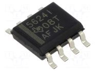 IC: D/A converter; 8bit; 233ksps; Ch: 1; SOIC8; -40÷85°C TEXAS INSTRUMENTS