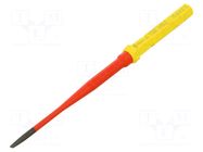 Interchangeable blade; insulated,slim; slot; 3.5x0.6mm; 1kVAC WERA