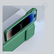 Nillkin CamShield S Case iPhone 14 Pro Max Armored Cover Camera Protector Green, Nillkin
