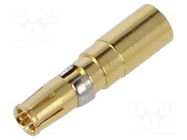 Contact; female; copper alloy; gold-plated; 10AWG÷8AWG; crimped CONEC