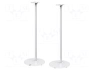 Speaker stand; white; 5kg; 2pcs; 714mm GOOBAY