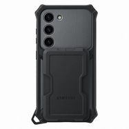 Samsung Rugged Gadget Case for Samsung Galaxy S23 Rugged Cover Ring Holder Stand gray (EF-RS911CBEGWW), Samsung