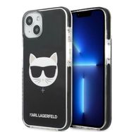 Karl Lagerfeld KLHCP13MTPECK iPhone 13 6.1&quot; hardcase black/black Choupette Head, Karl Lagerfeld
