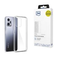 Case for Xiaomi Redmi Note 12 Pro+ silicone from the 3mk Clear Case series - transparent, 3mk Protection