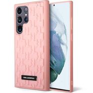 Karl Lagerfeld KLHCS23LRUPKLPP S23 Ultra S918 hardcase pink/pink 3D Monogram, Karl Lagerfeld