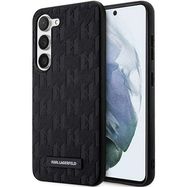 Karl Lagerfeld KLHCS23MSAKLHPK S23+ S916 hardcase black/black Saffiano Mono Metal Logo, Karl Lagerfeld
