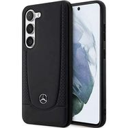 Mercedes Leather Urban case for Samsung Galaxy S23+ - black, Mercedes