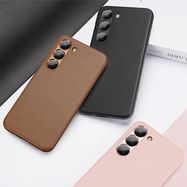 Dux Ducis Grit case for Samsung Galaxy S23+ elegant case made of artificial leather brown, Dux Ducis