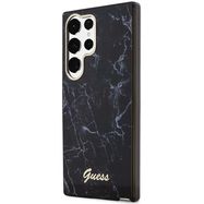 Guess GUHCS23LPCUMAK S23 Ultra S918 black/black hardcase Marble, Guess