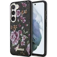 Guess GUHCS23SHCFWSK S23 S911 black/black hardcase Flower Collection, Guess