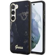 Guess GUHCS23SHTMRSK S23 S911 black/black hardcase Golden Marble Collection, Guess