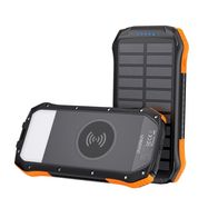 Choetech B659 solar induction power bank 10000mAh Qi 5W - orange, Choetech