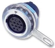 SOCKET, PANEL MOUNT, 12POLE