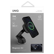 Uniq Magneo car holder with inductive charger for cockpit/window - gray, UNIQ