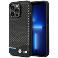 BMW Carbon MagSafe iPhone 14 Pro Case - Black, BMW