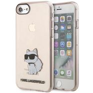 Karl Lagerfeld KLHCI8HNCHTCP iPhone 7/8/ SE 2020 / SE 2022 pink/pink hardcase Ikonik Choupette, Karl Lagerfeld