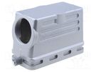 Enclosure: for HDC connectors; C146; size E16; for cable; angled AMPHENOL