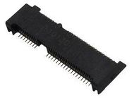 CARD EDGE CONN, DUAL SIDE, 52POS, SOLDER