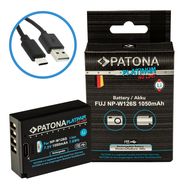 PATONA Platinum battery with USB-C input for Fuji NP-W126S FUJIFILM X-H1 FUJIFILM X-Pro3 FUJIFILM X-T100, PATONA