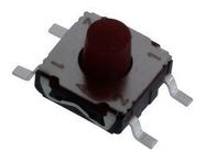 TACTILE SWITCH, 0.05A, 12VDC, 160GF, SMD