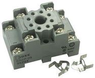 RELAY SOCKET, 8PIN, 10A, 300V